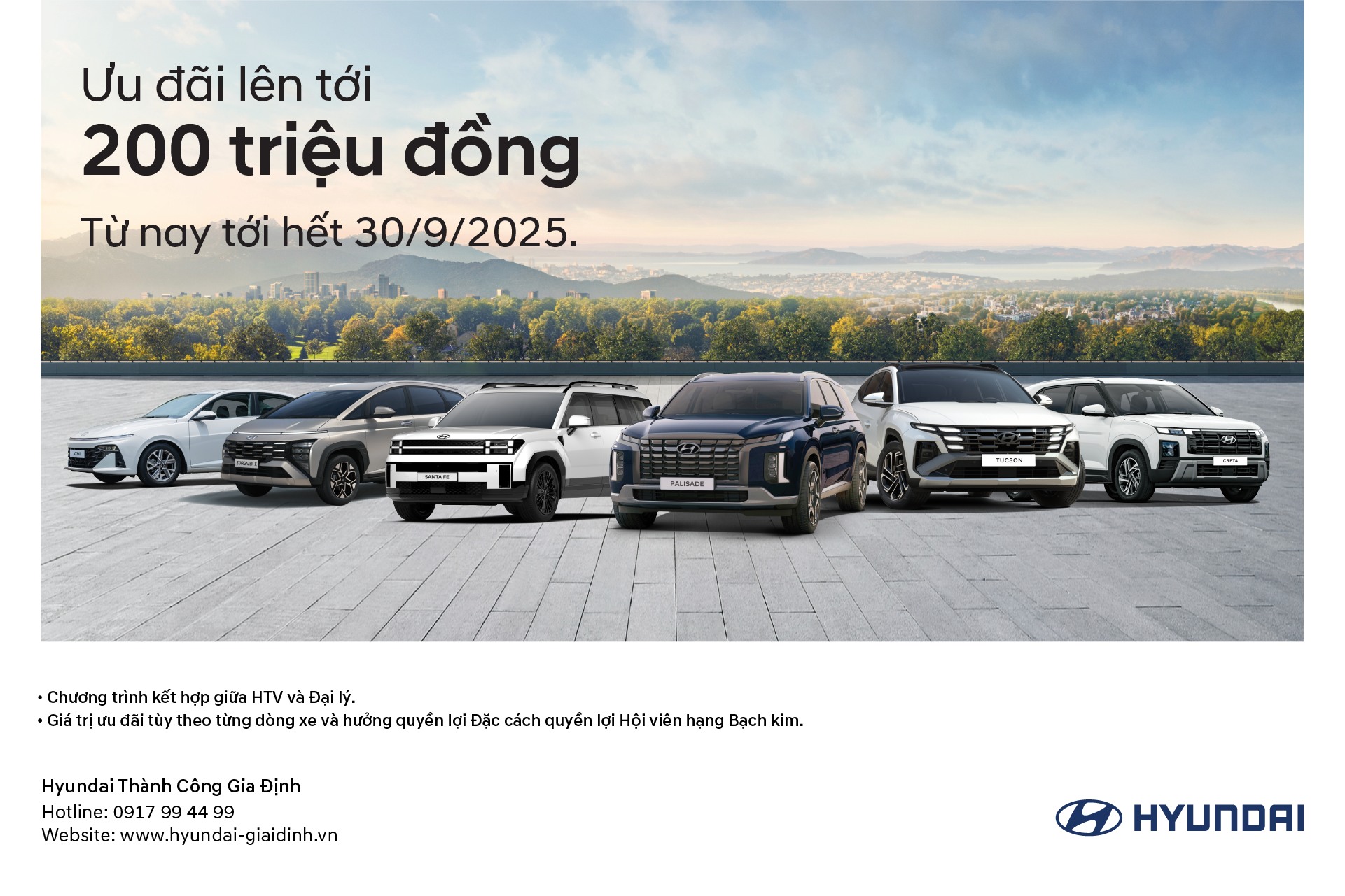ƯU ĐÃI XE HYUNDAI CHƯA TỪNG CÓ - LÊN ĐẾN 200 TRIỆU TẠI HYUNDAI GIA ĐỊNH
