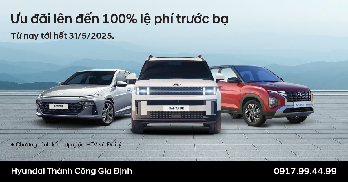 Chào Hè Rực Rỡ Cùng Hyundai Thành Công Gia Định